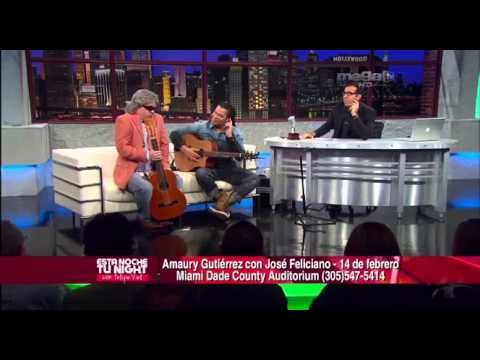 Amauri Gutiérrez nos deleita con su música en Esta Noche Tu Night