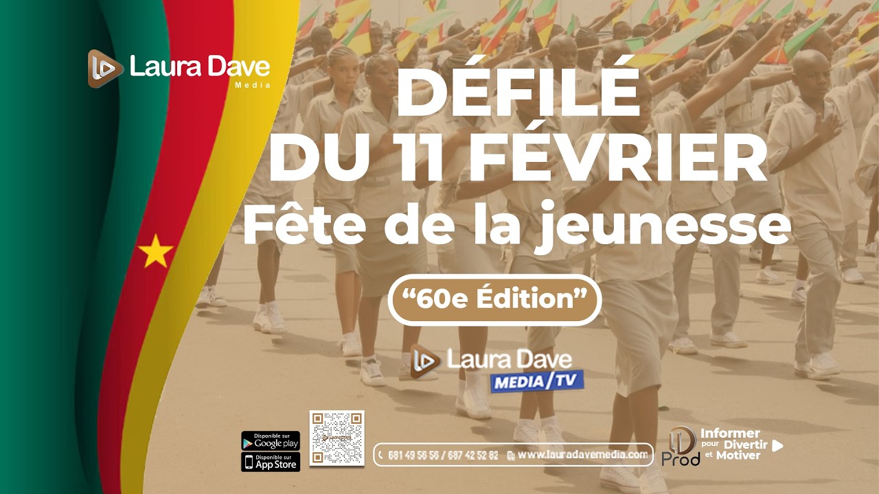 🇨🇲 | GRAND DÉFILÉ DE LA FÊTE DE LA JEUNESSE 2026