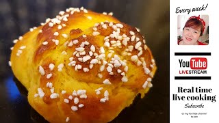 preview picture of video 'How to make Swedish saffron bread (圣诞节藏红花面包)'
