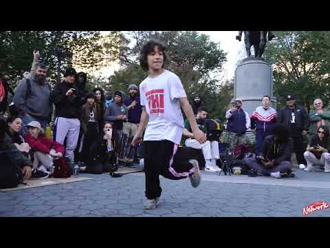 Pharez Vs Brita- 2nd Round -Concrete Throw Down-Road To BC One- Union Square - BNC