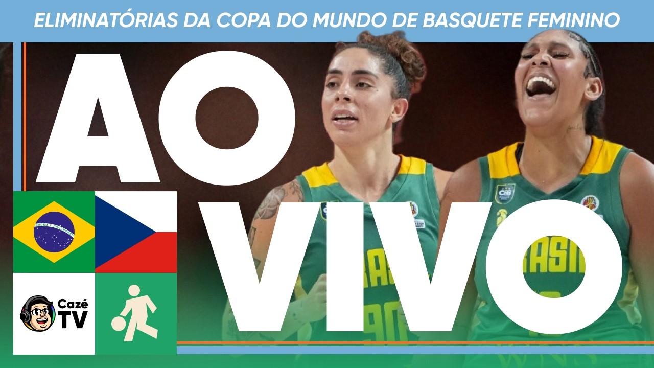 JOGO COMPLETO: BRASIL X REPÚBLICA TCHECA | ELIMINATÓRIAS DA COPA DO MUNDO DE BASQUETE