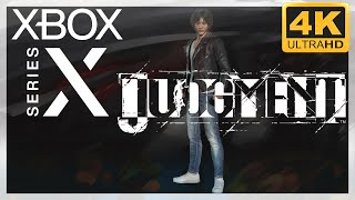 [4K] Judgment / Xbox Series X Gameplay