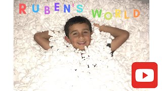 FOAM PEANUT CHALLENGE WITH RUBEN !