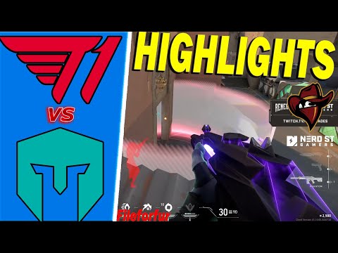 T1 vs Immortals / HIGHLIGHTS / QUARTER FINAL / Renegades x NSG VALORANT Invitational BO3