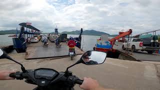 Ao Nang / Krabi to Koh lanta by moped or motorbike.