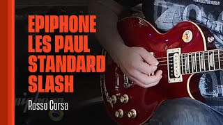 Video thumbnail for Epiphone Les Paul Standard Slash "Rosso Corsa" by Alexandre Fagundes