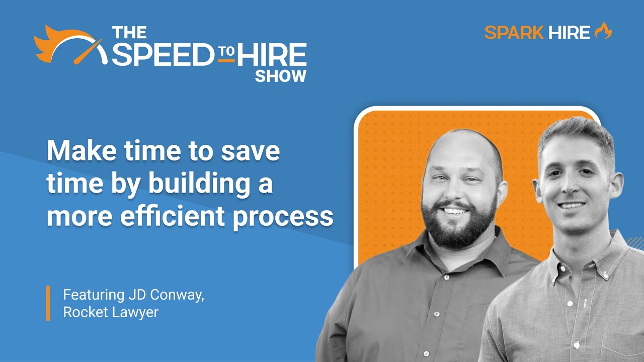 Make Time to Save Time: Building a More Efficient Process