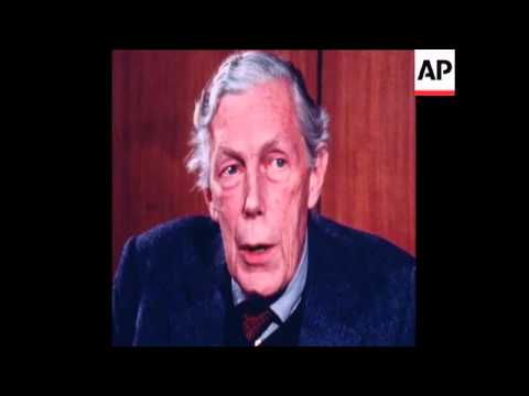 SYND 21 11 79 FORMER RUSSIAN SPY ANTHONY BLUNT INTERVIEW