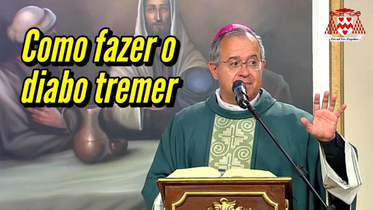 “O demônio morre de medo de você, se você se dispuser a ser só de Jesus!” (Dom José Falcão)
