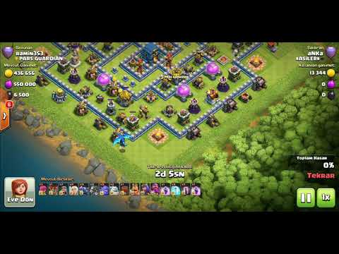 Atıcı pekka yarasa ordusu ile 3 yıldız