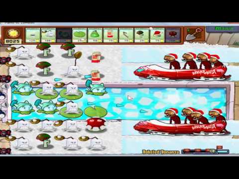 Plantas vs zombies navidad