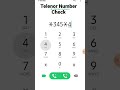 telenor sim number check code 2022 2023