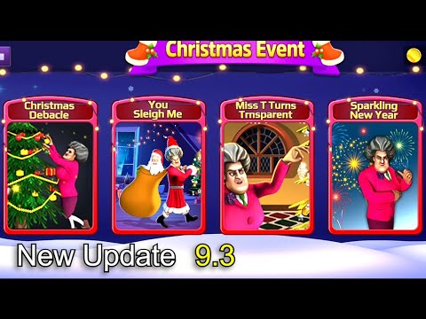 Scary Teacher 3D New Update 9.3 Christmas Event