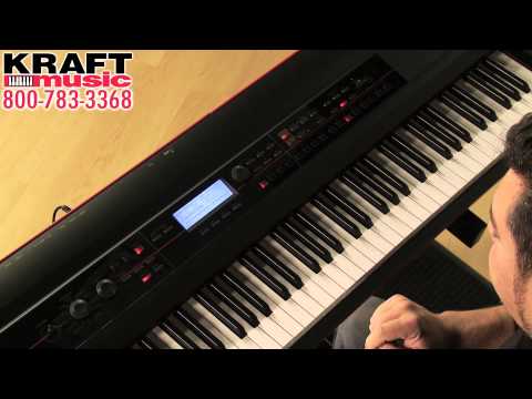 Kraft Music – Korg Kross Workstation Keyboard Demo mit Rich Formidoni