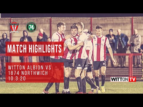 MATCH HIGHLIGHTS | Witton Albion 3-0 1874 Northwich