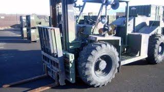 preview picture of video '1995 The Entwistle Company DED Rough Terrain 4K diesel powered Forklift on GovLiquidation.com'