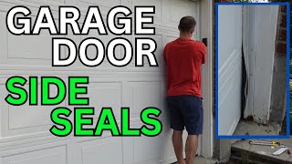 Easy Garage Door Side Seal Installation
