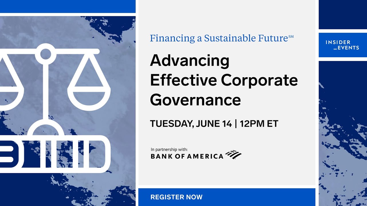 Advancing Effective Corporate Governance