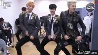 Sexy gif of rap monster enjoy!😤😂