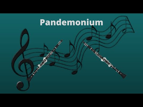 Clarinet Solo of Pandemonium | Sheet Music Included