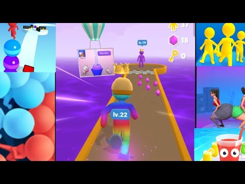 Giant Rush!,Join Crush,Join &,Count master:Twerk Clash,Walkthrough All Levels _ New Ball - Gameplay