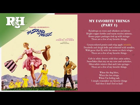 "My Favorite Things (Part 1)" from The Sound of Music Super Deluxe Edition
