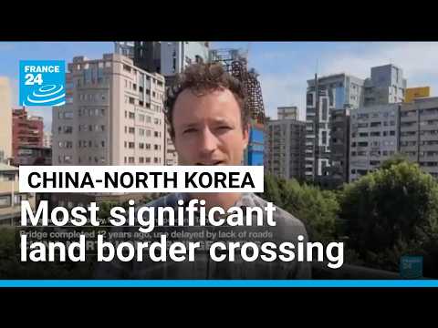 China, North Korea open long-delayed border bridge