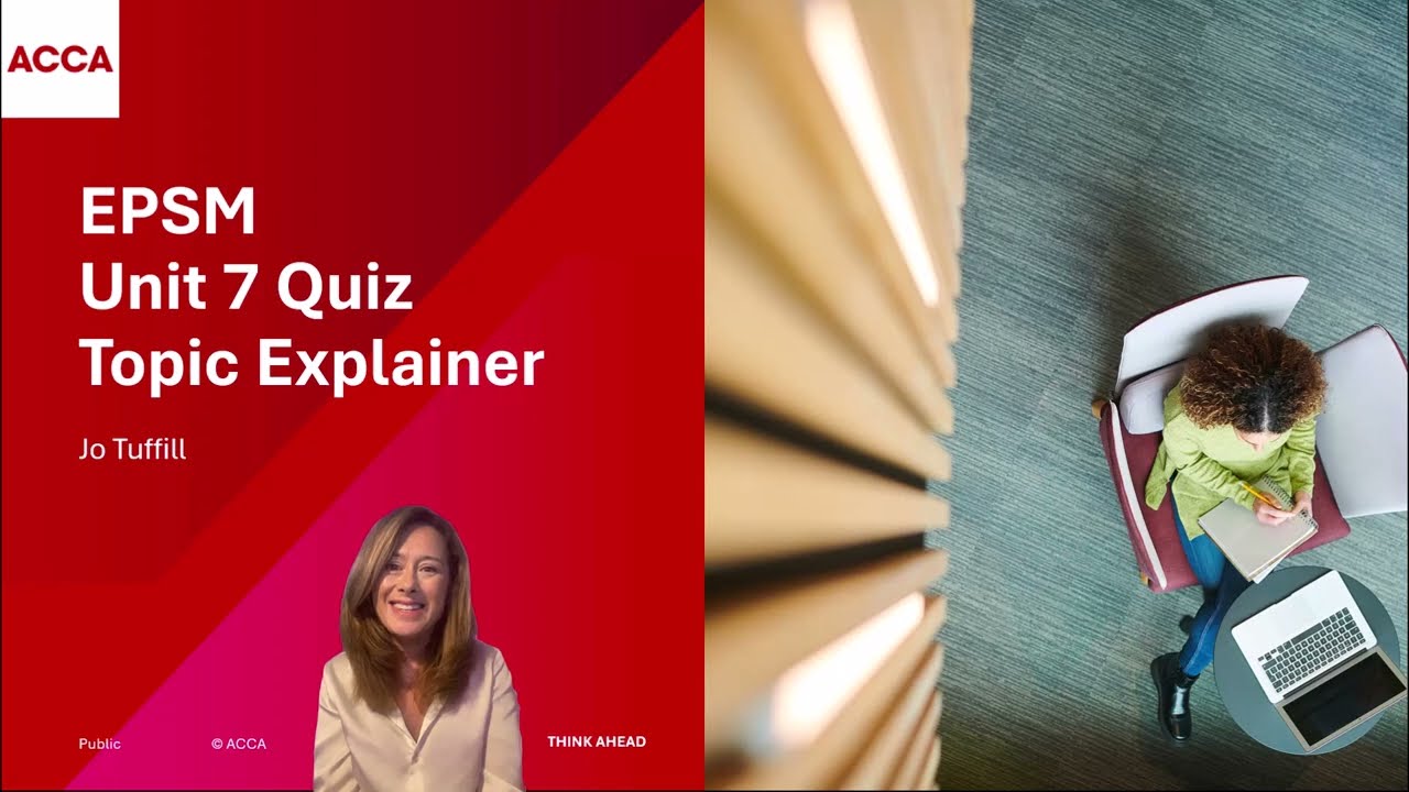 EPSM Unit 7 Quiz Topic Explainer