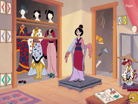 Mulan Animated Storybook (1998) - Gameplay (Englische Version)