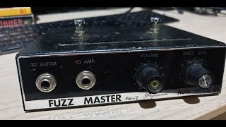 Video thumbnail for Ace Tone Fuzz Master FM-2 by Pedal Science