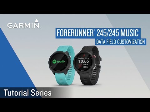 GARMIN Forerunner 245, GPS Running Smartwatch with Advanced