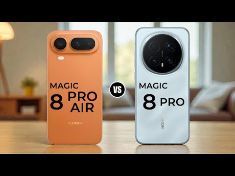 Honor Magic 8 Pro Air vs Honor Magic 8 Pro