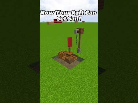 Simple Raft Design Minecraft 1.20