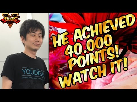 SFV - Haitani Achieved 40.000 Points!!!