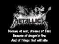 Enter Sandman - Metallica [Lyrics] - [HD]