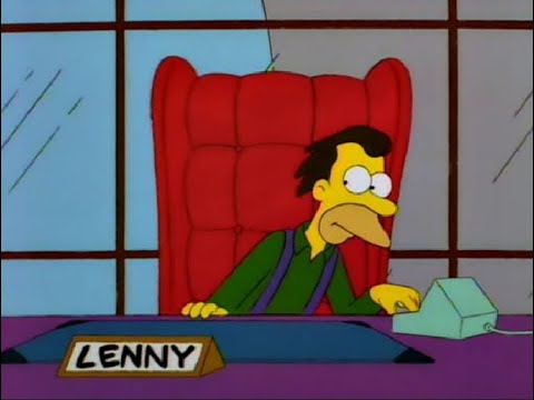 Lenny leitet das Atomkraftwerk - The Simpsons S08E21 - Der alte Mann und Lisa [Deutsch/German]