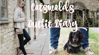 Escape to the Country!     Cotswolds Outfit Diary Vlog - Part One