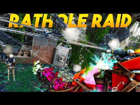 SOLO Counter Raiding The Most Broken Rathole - ARK