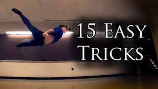 15 EASY Tricks  Beginner Tricking Tutorial