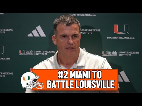 Mario Cristobal on Facing Louisville After Bye Week | Press Conference