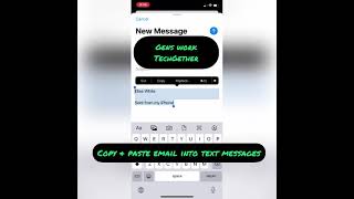 Copy & paste emails from your cell phone