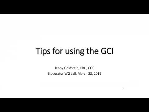 Tips for using the ClinGen Gene Curation Interface