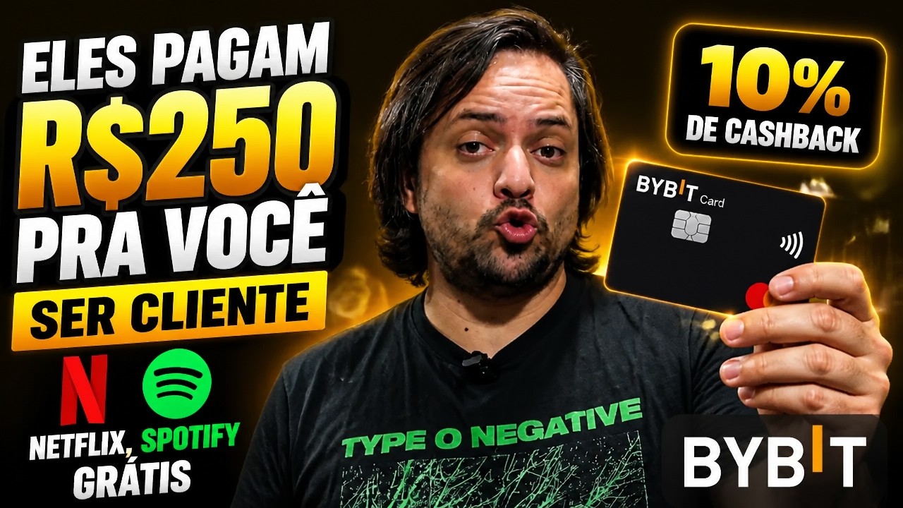 PORQUE TODO MUNDO está TROCANDO o cartão comum pelo BYBIT CARD?