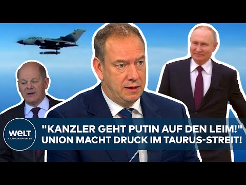 TAURUS-STREIT: "Es passiert, was nicht hätte passieren dürfen!" Union macht Druck auf Ampel!
