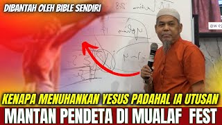 Download lagu VIRAL‼️Mantan Pendeta: Yesus utusan kenapa diimani Tuhan ? | Ust Munzir Situmorang - Mualaf Fest mp3