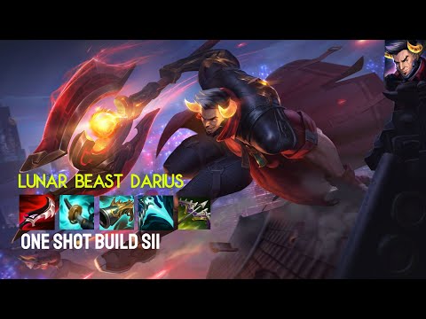 Lunar Beast Darius Skin 100% Crit Build is BROKEN - And Spin To Win Garen - League OF Legends