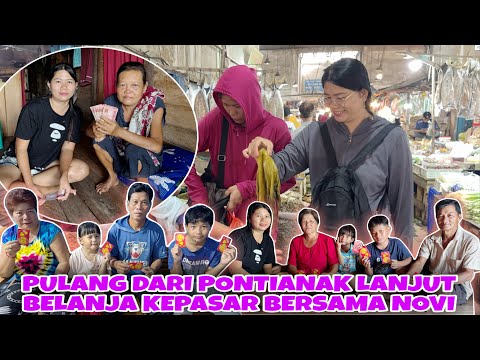 SELESAI KUMPUL DI RUMAH PONTIANAK LANJUT BALIK KAMPUNG BAGI-BAGI ANGPAU DARI TEMAN ONLINE