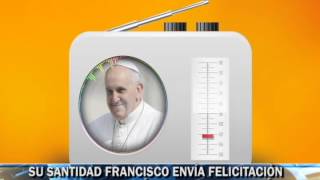 preview picture of video 'SALUDO DE PAPA FRANCISCO EN INAGURACIÓN DE SUYAPA FM ESTEREO'