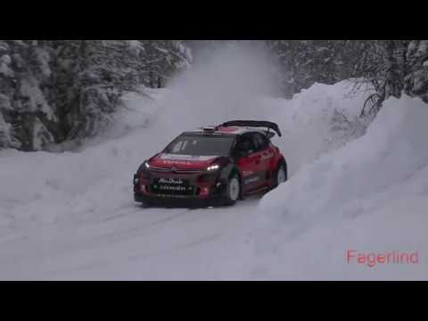Kris Meeke test for Rally Sweden 2018