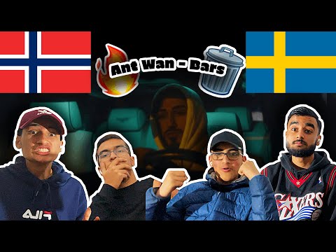 Norwegians React To (Swedish Rap) Reacting Til Ant Wan - Bars [Officiell Video] (Reaction)